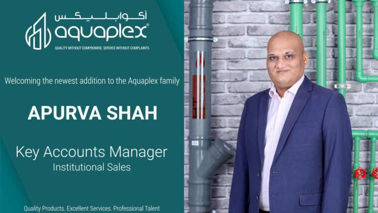 Appointment of Mr. Apurva Shah as Key Account Manager for Institutional Sales Division